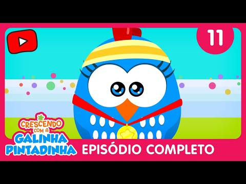 O Triatlón | Crescendo com a Galinha Pintadinha | Episódio Completo