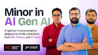 Minor in AI & GenAI 2026 by MIT, Purdue PhDs | Learn AI from First Principles