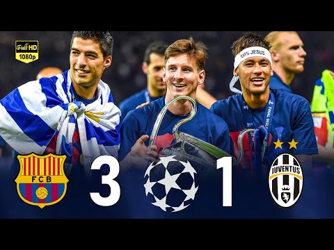 Barcelona 3-1 Juventus UCL Final 2015 Extended Highlights #ucl