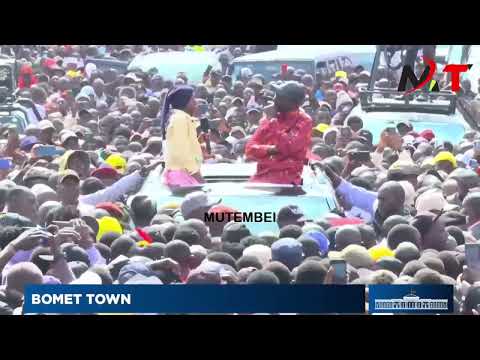 Ruto Shed Tears as Kalenjin Girl in Bomet Cries badly over Kenyans hatred for him as president!