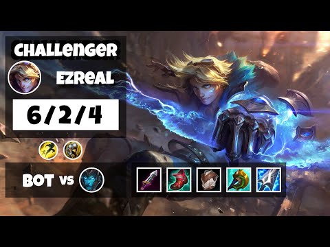 Ezreal vs Kalista NA Challenger BOT (6/2/4) - v11.13