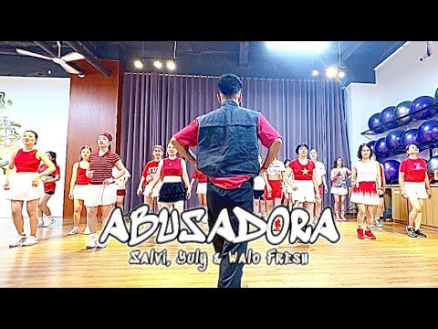 Abusadora - Salvi, Yuly & Walo Fresh - Merengue - Zumba - Dancefitness - Choreo @rvmchannel1231