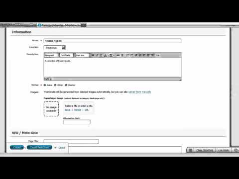 Adding a Category - CS Cart