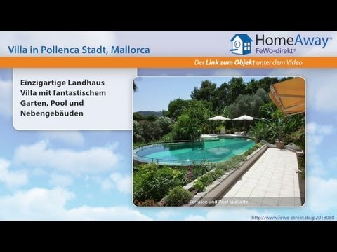 Pollenca/Pollensa: Einzigartige Landhaus Villa mit fantastischem Garten - FeWo-direkt.de Video