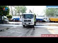 Road Washing Sweeping Cleaning Vacuum Sweeper Truck From CLW Group Weiyu Truck