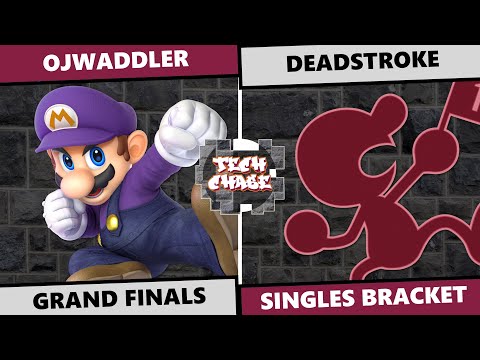 Tech Chase 12: GRAND FINALS - Ojwaddler (Mario) Vs Deadstroke (G&W) SSBU Singles