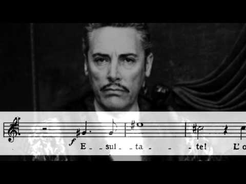 Mario del Monaco: «Esultate». Otello de G. Verdi