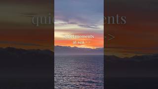 There's just something so tranquil about being at sea! #cruise #shorts