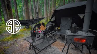 【キャンプ】#31 無骨【黒】ギアキャンプ×薪ストーブで秋を満喫！もうこの季節なんですね。キャンプが楽しいシーズン到来！ブラックキャンプ