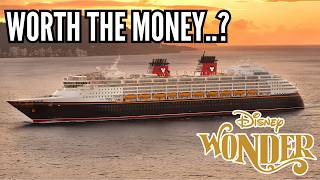 Disney's WORST Cruise Ship..? Disney Wonder Review!