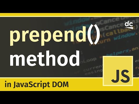 Javascript Tutorial Extending the Prototype