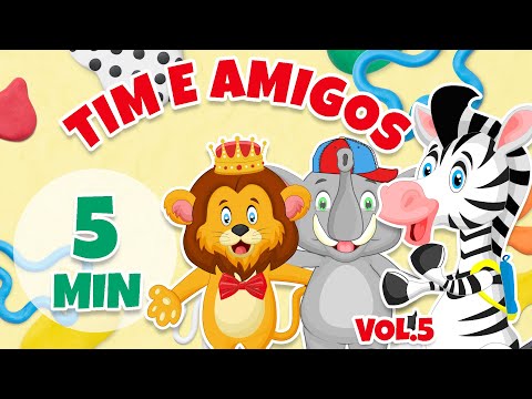 Tim e Amigos Vol. 5 - Giramille 5 min | Desenho Animado Musical