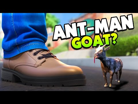 I Became the SMALLEST Goat In The World Using This WEIRD GLITCH! - Goat Simulator 3