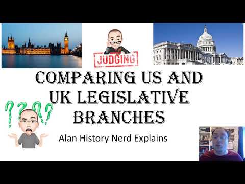 Comparing UK and US Legislative Branches