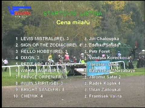 11.10.2014 - 6. dostih - Cena sprinterů