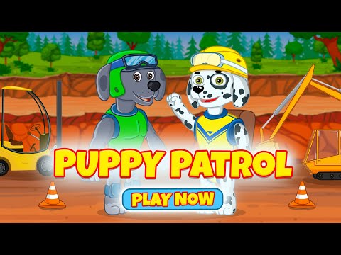 Puppy Patrol Games: Machines Video