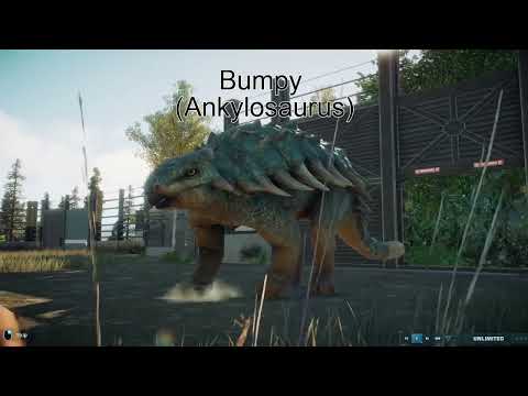 Camp Cretaceous DLC all dinosaurs (Jurassic World Evolution 2)