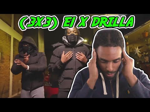 E1 WONT STOP!!! (3x3) E1 x Drilla - Insta DM’s #AFG (Music Video) | Pressplay REACTION!! | TheSecPaq