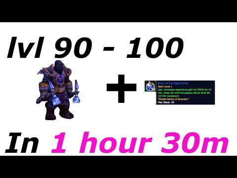 WoW 6.2.3: Powerlevling 90 - 100 in under 2 hours!