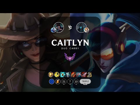 Caitlyn ADC vs Kalista - EUW Master Patch 13.13