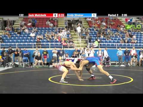 Junior 132 - Jack Mutchnik (Maryland) vs. Fredy Stroker (Iowa)