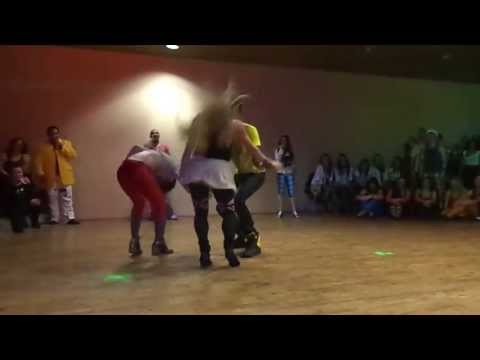 Marcelo Bal's Zouk Lambada 3 demo feat Renata & Janaina, Prague Zouk Congress, March 2013