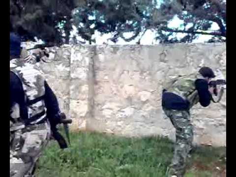 رصد عصابات النظام من قبل كتائب رجال الله على جبهة خان العسل