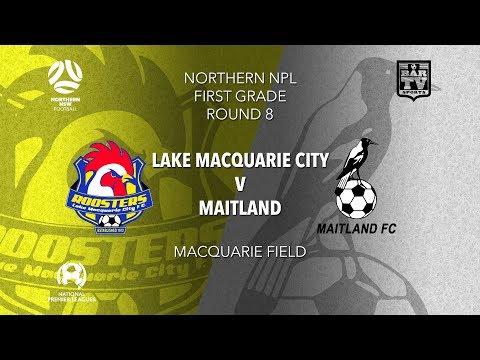 2019 NPL Northern NSW u20s and 1st Grade - Round 8 - Lake Macquarie City Roosters v Maitland Magpies