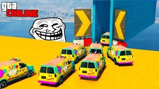 ПОБЕДИТ ТОЛЬКО ОДИН ТРОЛЬ! ВЗРЫВНЫЕ ТРОЛЛИНГ ГОНКИ ПРОТИВ ПОДПИСЧИКОВ В GTA 5 ONLINE