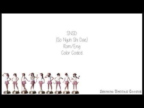 SNSD (소녀시대) - So Nyuh Shi Dae Lyrics (Color Coded) Rom/Eng
