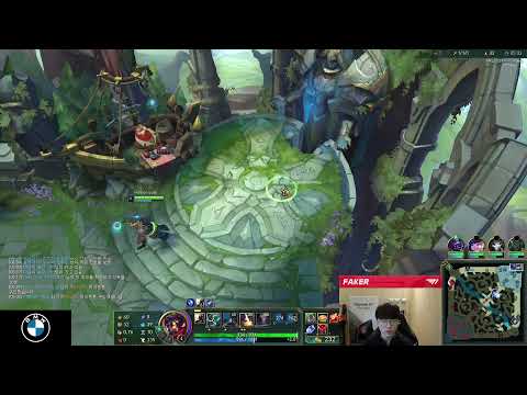 Faker wins lane in 1 minute by correct wave management