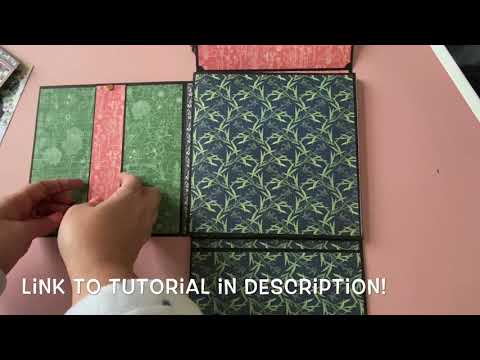 Walkthrough Graphic 45 blossom 8x8 mini album folio