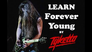 Riff Raff with Chris Green &#39;Forever Young&#39; by Tyketto guitar breakdown.