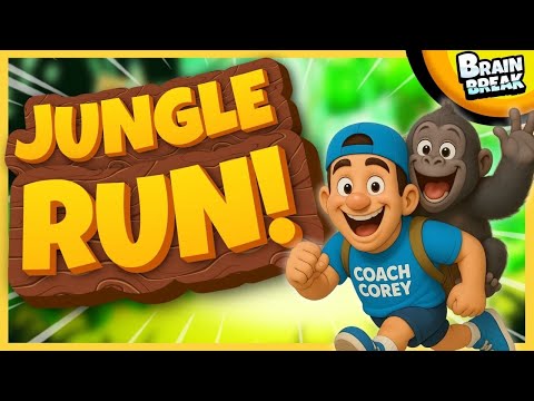🟩 The Jungle Run 🟩 Brain Break 🟩 Brain Breaks for Kids 🟩 Danny Go Inspired