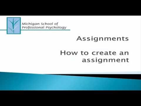 Faculty Moodle Training - How to Create An Assignment