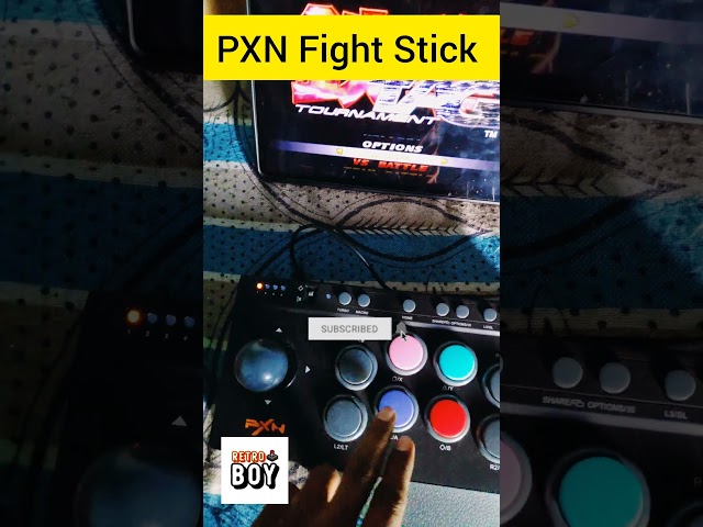 Vídeo relacionado con PXN 0082 Arcade Stick PC Street Fighter USB Arcade Stick para PS3/PS4/Xbox One/Xbox Series X/S/Switch/Window PC