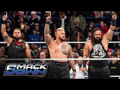 The Bloodline To Compete In Six-Man Tag Team Match On Friday’s WWE SmackDown