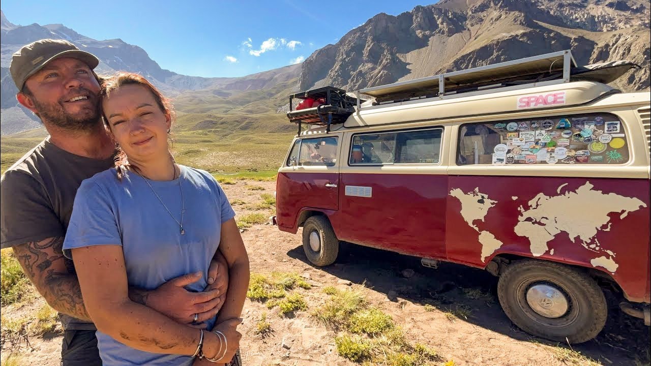 We drove from the UK to Argentina in our camper | Van life adventure
