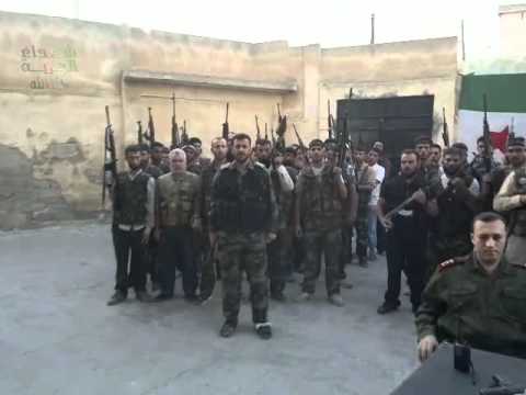 بيان انشقاق العقيد محمد عمر من مرتبات مركز الدراسات والبحوث العلمية في محافظة حلب