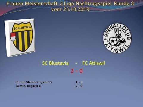 Frauen Meisterschaft 2.Liga SC Blustavia - FC Attiswil