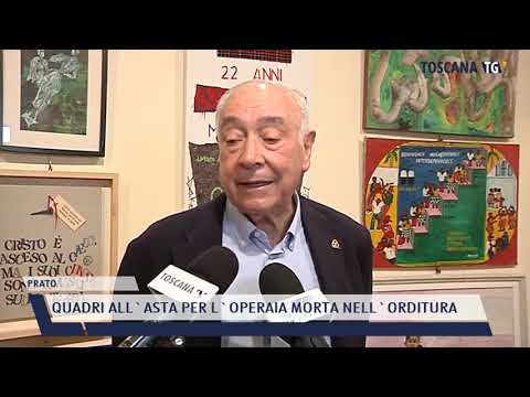 2021-09-23 PRATO - QUADRI ALL'ASTA PER L'OPERAIA MORTA NELL'ORDITURA