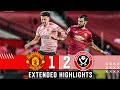 Manchester United 1-2 Sheffield United |  Extended Premier League Highlights Burke & Bryan Goals 🔥