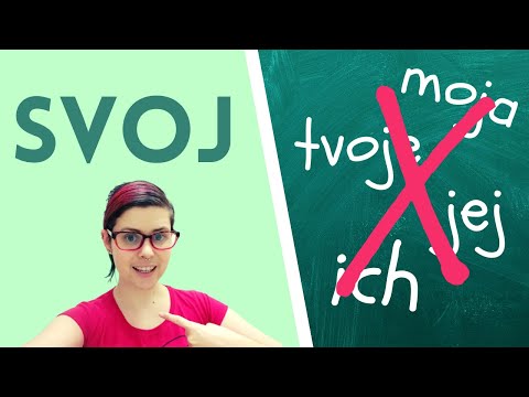 Quando usar SVOJ em eslovaco (lição de gramática eslovaca)
