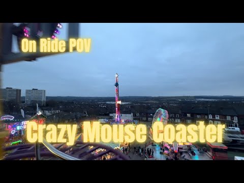 Crazy Mouse On Ride POV Funderworld Stoke On Trent 