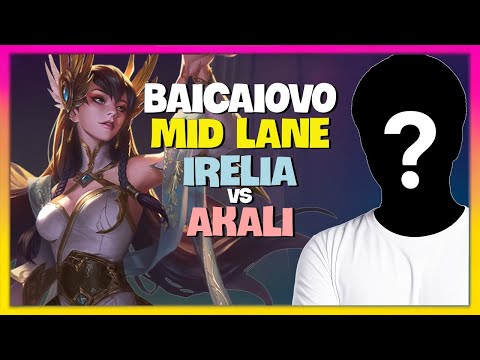 UNSTOPPABLE Irelia Mid! baicaiovo's Challenger Masterclass Engsub