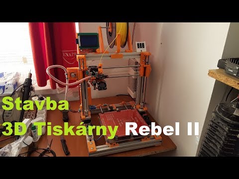 Stavba 3D tiskárny Rebel II - 18 (Kontrola a nastavení)