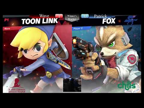 St Jude's Charity Tourney - Winner's Bracket - Wave(Toon Link) Vs. Patrick(Fox)