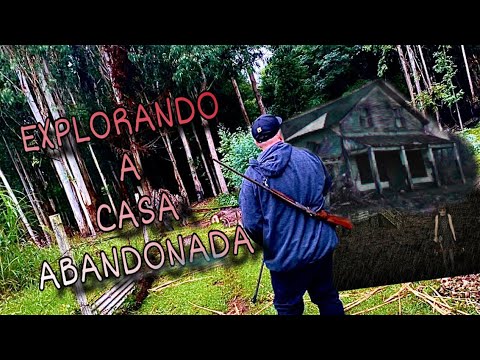 Explorando a casa abandonada do guabiroba / vimos assombração??