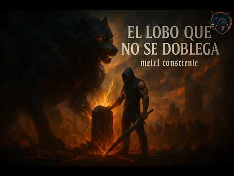 *🔥EL LOBO QUE NO SE DOBLEGA🔥* *🐺El lobo no se dobla,ruge, resiste y destruye las cadenas del miedo🐺*