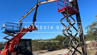 How to Build a 40x50x14 Metal Building